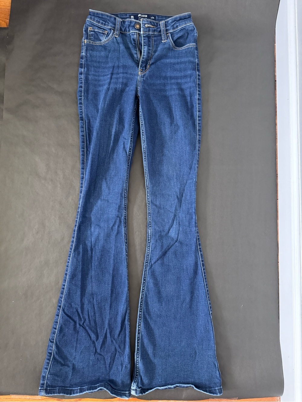 Hollister Blue Flare Jeans